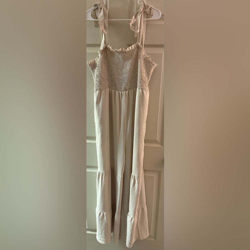 Elegant Cream Romper